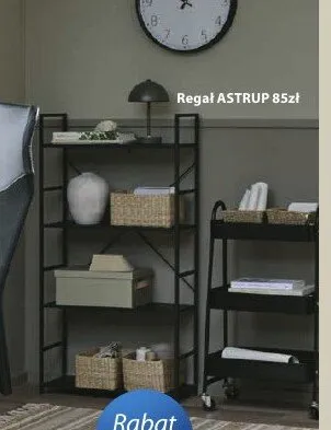 Regał ASTRUP promocja w Jysk