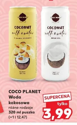 Woda kokosowa Coco Planet promocja w Kaufland
