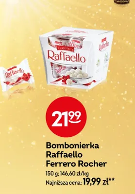 Bombonierka Raffaello Ferrero Rocher promocja w Żabka