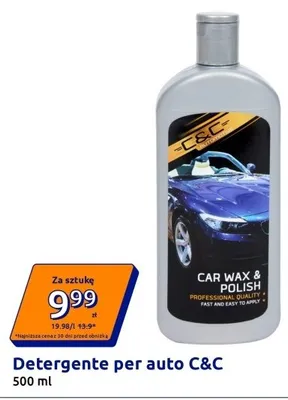 Detergente per auto C&C promocja w Action