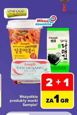 Produkty marki Sempio promocja w Carrefour