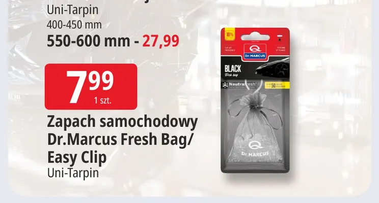 Zapach samochodowy Dr.Marcus Easy Clip promocja w Leclerc