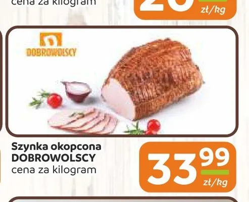 Szynka okopcona Dobrowolscy promocja w Społem Częstochowa
