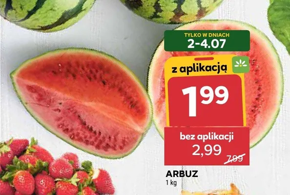 Arbuz promocja w Stokrotka