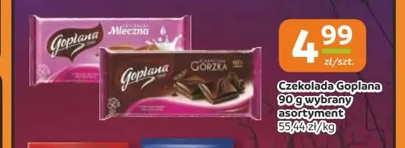 Czekolada Goplana promocja w Gama