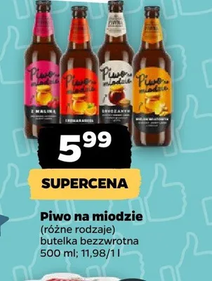 Piwo na miodzie promocja w Netto