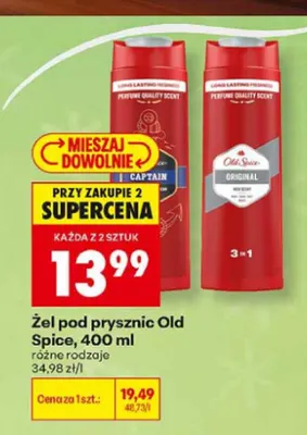 Żel pod prysznic Old Spice Captain promocja w Biedronka