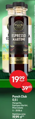 Koktajl alkoholowy Punch Club Margarita promocja w Żabka