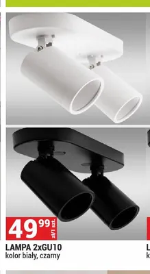 Lampa 2xGU10 promocja w Merkury Market