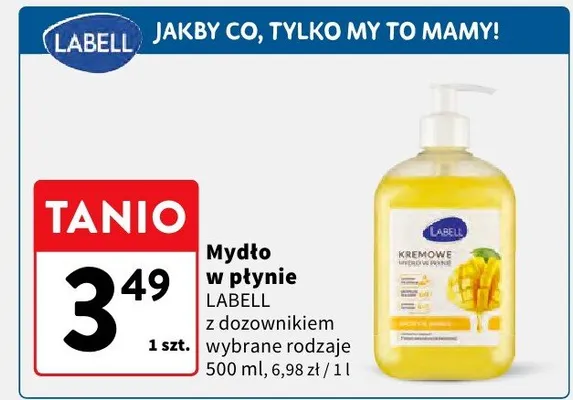 Mydło w płynie promocja w Intermarche