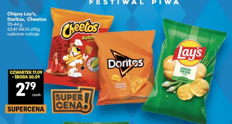 Chipsy Lay's Green Onion promocja w Delikatesy Centrum