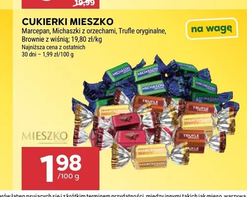 Cukierki Trufle oryginalne Mieszko promocja w Stokrotka