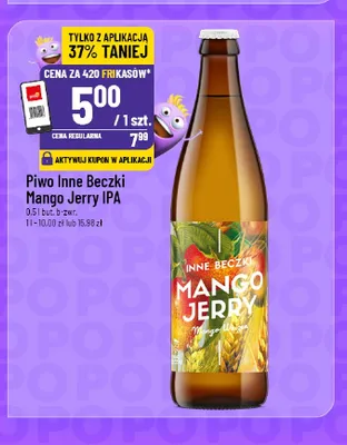 Piwo Inne Beczki Mango Jerry IPA promocja w POLOmarket