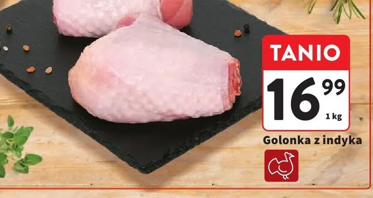 Golonka z indyka promocja w Intermarche