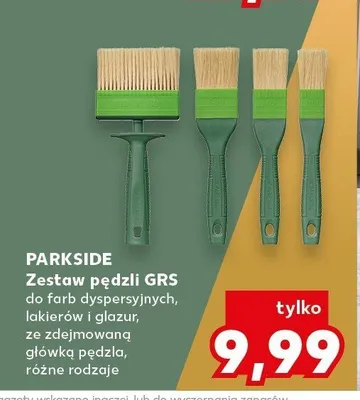 Zestaw pędzli GRS PARKSIDE promocja w Kaufland