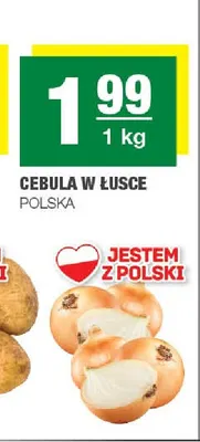 Cebula w łusce polska promocja w SPAR