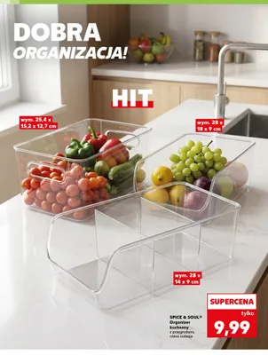 Organizer kuchenny Spice & Soul 25,4x15,2x12,7 cm promocja w Kaufland