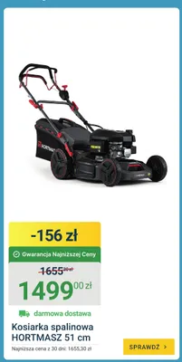 Kosiarka spalinowa Hortmasz 51 cm promocja w ERLI