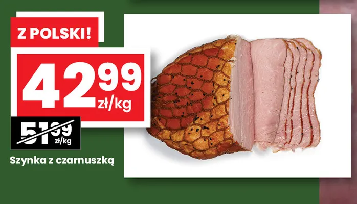 Szynka z czarnuszką promocja w emma MARKET