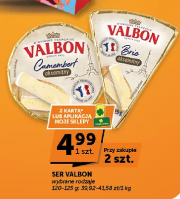 Ser Brie aksamitny Valbon promocja w ABC