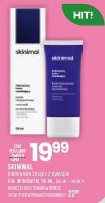 Krem nawilżający z kwasem hialuronowym ML promocja w Drogerie Natura