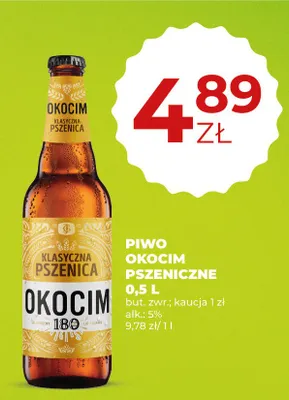 Piwo Okocim Pszeniczne promocja w Duży Ben