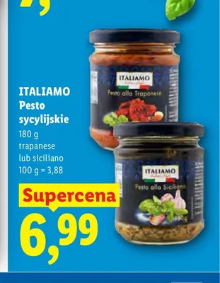Pesto alla Siciliana Italiamo promocja w Lidl