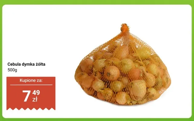 Cebula dymka żółta promocja w Dino