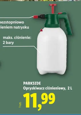 Opryskiwacz ciśnieniowy, 2 L promocja w Lidl