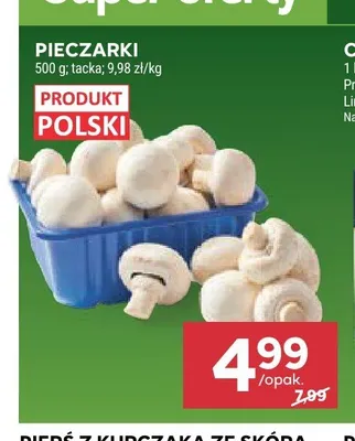 Pieczarki świeże promocja w Stokrotka