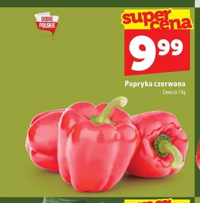 Papryka czerwona promocja w TOPAZ