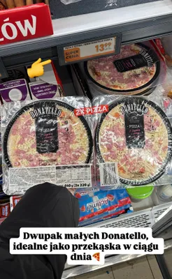 Pizza z szynką i serem, 2szt. promocja w Biedronka