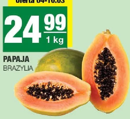 Papaja promocja w SPAR