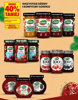 Dżem truskawkowy Go eko promocja w Biedronka