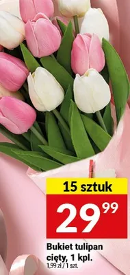 Bukiet tulipan cięty, 10 sztuk promocja w Twój Market