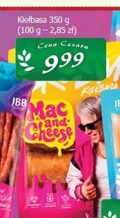Kiełbasa Skolimki JBB Bałdyga promocja w CEZAR Delikatesy