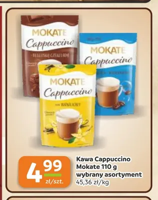 Kawa Cappuccino Mokate promocja w Gama