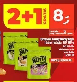 Orzeszki Frutty Nutty Boyz promocja w Dealz