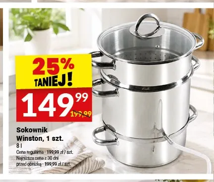 Sokownik Winston promocja w Twój Market