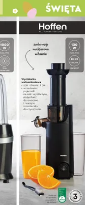 Wyciskarka wolnoobrotowa promocja w Biedronka