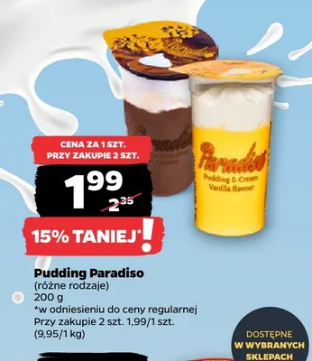 Pudding Paradiso promocja w Netto