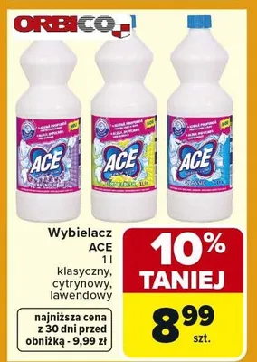 Wybielacz klasyczny promocja w Carrefour Market