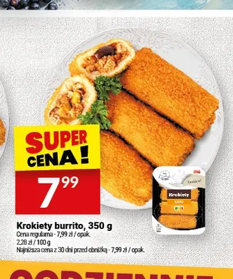 Krokiety burrito Białecki Kuchnia promocja w Twój Market