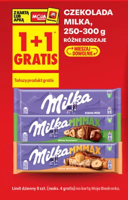 Czekolada Milka MMMAX Whole Hazelnuts promocja w Biedronka