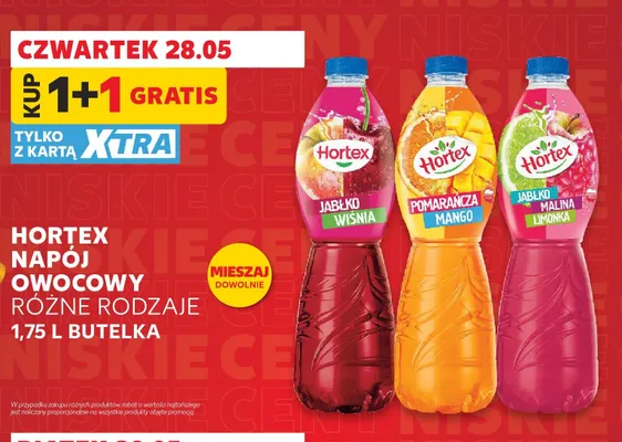 Napój owocowy Hortex promocja w Kaufland