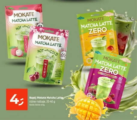 Napój Mokate Matcha Latte Liczi promocja w Dealz