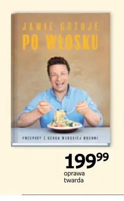 Książka Jamie gotuje po włosku Jamie Oliver promocja w Empik