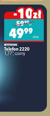 Telefon Myphone 2220 promocja w Biedronka