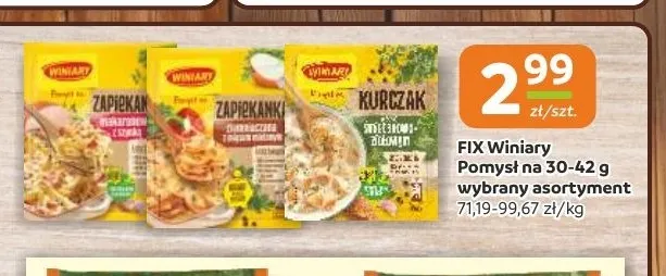 Fix Winiary Pomysł na promocja w Gama