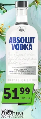Wódka Absolut Blue promocja w ABC